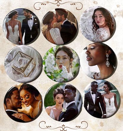 Premium 2.25" Round Photo Magnets
