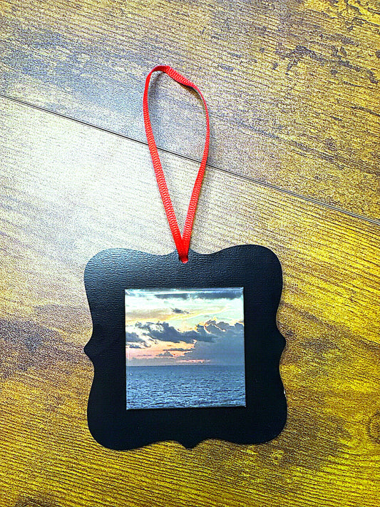 Black Christmas Ornament