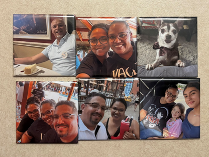 Imanes con fotos personalizados